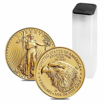 2026 1/10 oz Gold American Eagle $5 Coin BU